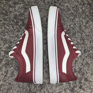 maroon vans